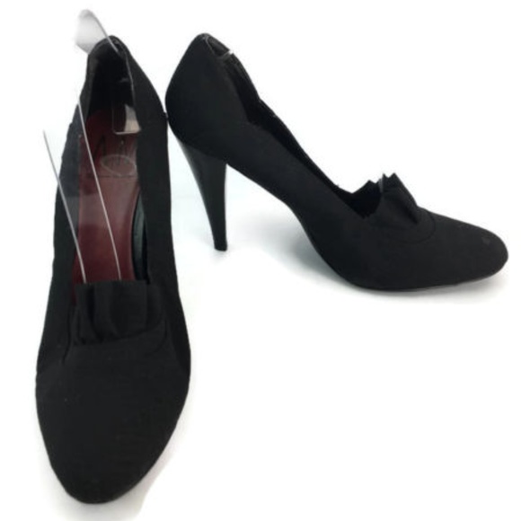 Ann Marino Women's Black Pump Loafers Size 9 M - Picture 2 of 3